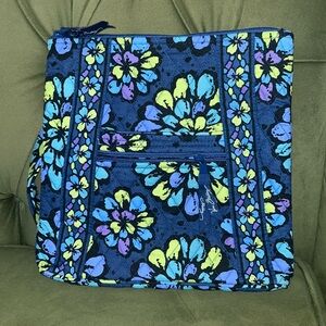 Vera Bradley Hipster Crossbody Indigo Pop